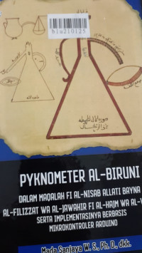 Image of Pyknometer Al-Biruni dalam maqalah fi al-Nusab allati bayna al-filizat wa al-jawahir fi al-hajm wa al-wazn