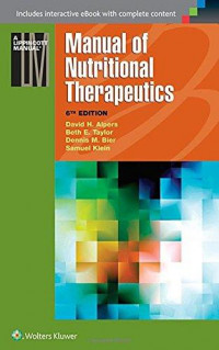 Image of Manual of nutritional therapeutics