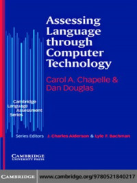 Assesing lenguage through computer technology