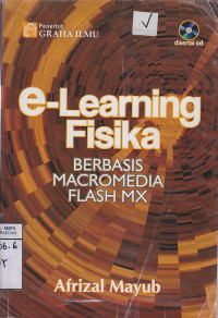e-learning fisika berbasis macromedia flash mx
