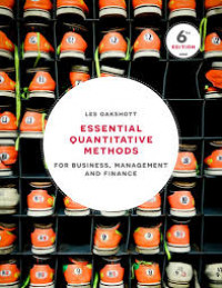 Essential quantitative methods : for business, management and finance