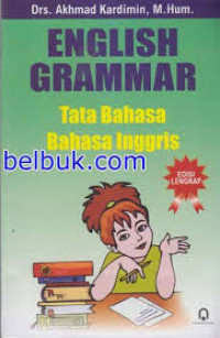 English grammar = tata bahasa Inggris