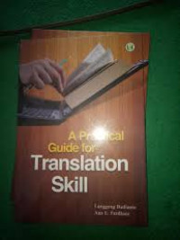 Image of a Practical guide for translation skill