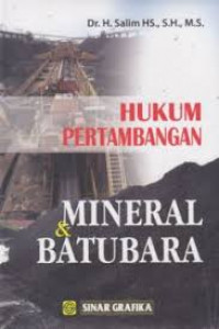 Hukum pertambangan mineral dan batubara