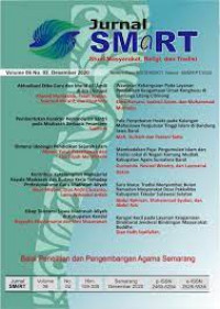 Jurnal smart : studi masyarakat, religi dan tradisi
