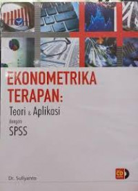 Image of Ekonometrika terapan: Teori dan aplikasi dengan SPSS